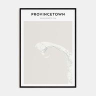 Provincetown Map Portrait Poster