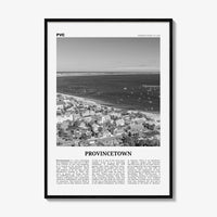Provincetown Print Black and White, Provincetown Wall Art, Provincetown Poster, Provincetown Photo, Massachusetts, USA, United States