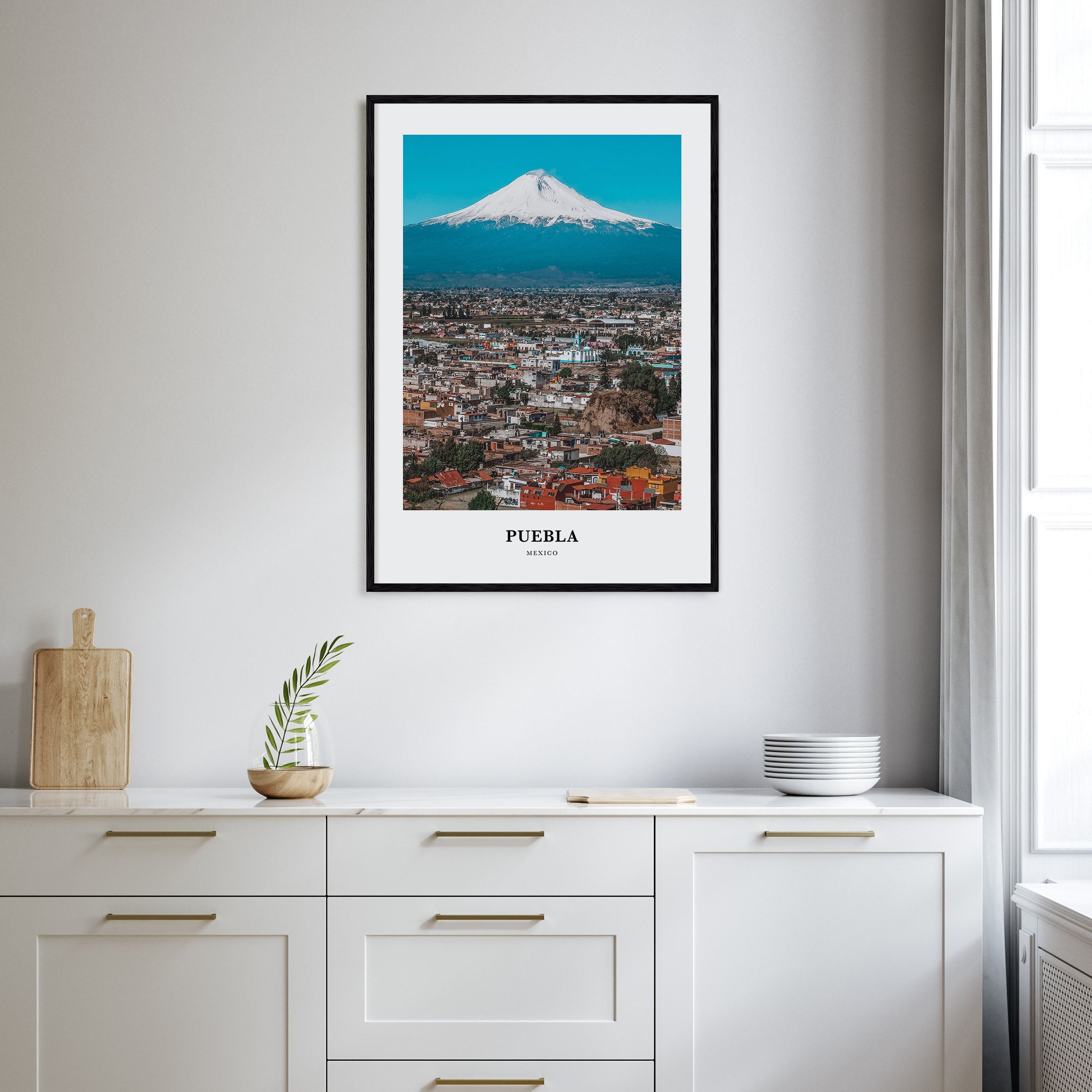 Puebla Portrait Color Poster
