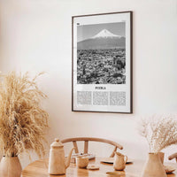 Puebla Print Black and White, Puebla Wall Art, Puebla Poster, Puebla Photo, Puebla Wall Décor, Heroica Puebla de Zaragoza, Mexico
