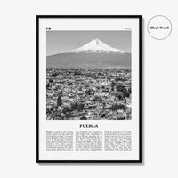 Puebla Print Black and White, Puebla Wall Art, Puebla Poster, Puebla Photo, Puebla Wall Décor, Heroica Puebla de Zaragoza, Mexico