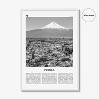 Puebla Print Black and White, Puebla Wall Art, Puebla Poster, Puebla Photo, Puebla Wall Décor, Heroica Puebla de Zaragoza, Mexico