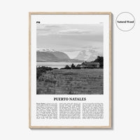 Puerto Natales Print Black and White, Puerto Natales Wall Art, Puerto Natales Poster, Puerto Natales Photo, Puerto Natales Wall Décor, Chile