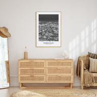 Puerto Plata Portrait B&W Poster