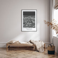 Puerto Plata Portrait B&W Poster