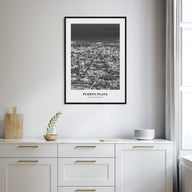 Puerto Plata Portrait B&W Poster