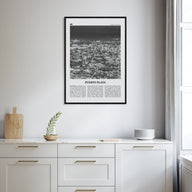 Puerto Plata Travel B&W Poster