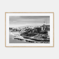 Puerto Rico Landscape B&W Poster