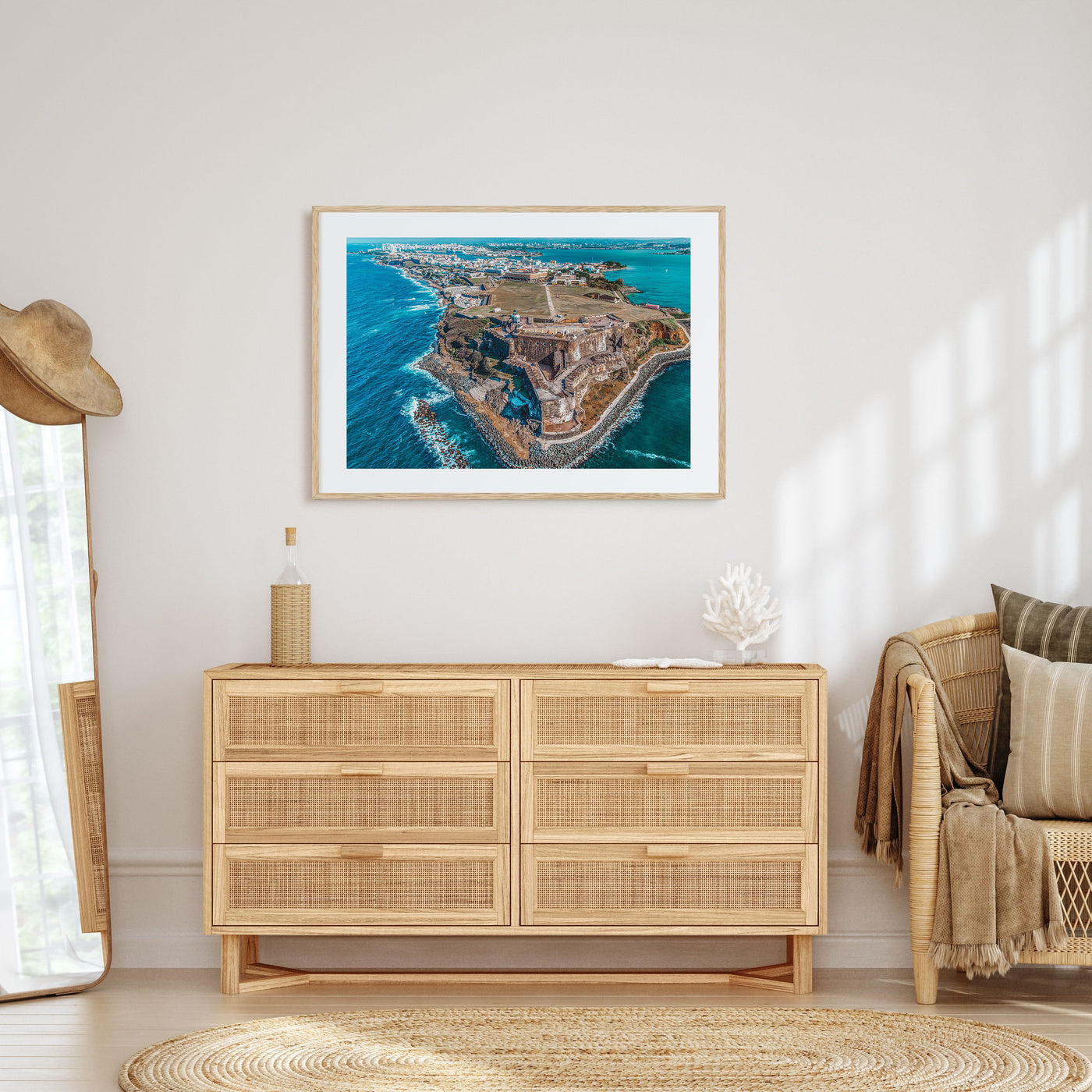 Puerto Rico Landscape Color Poster