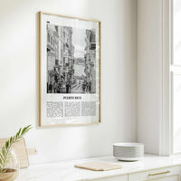 Puerto Rico Print Black and White No 2, Puerto Rico Wall Art, Puerto Rico Poster, Puerto Rico Photo, Puerto Rico Wall Decor, San Juan