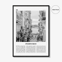 Puerto Rico Print Black and White No 2, Puerto Rico Wall Art, Puerto Rico Poster, Puerto Rico Photo, Puerto Rico Wall Decor, San Juan