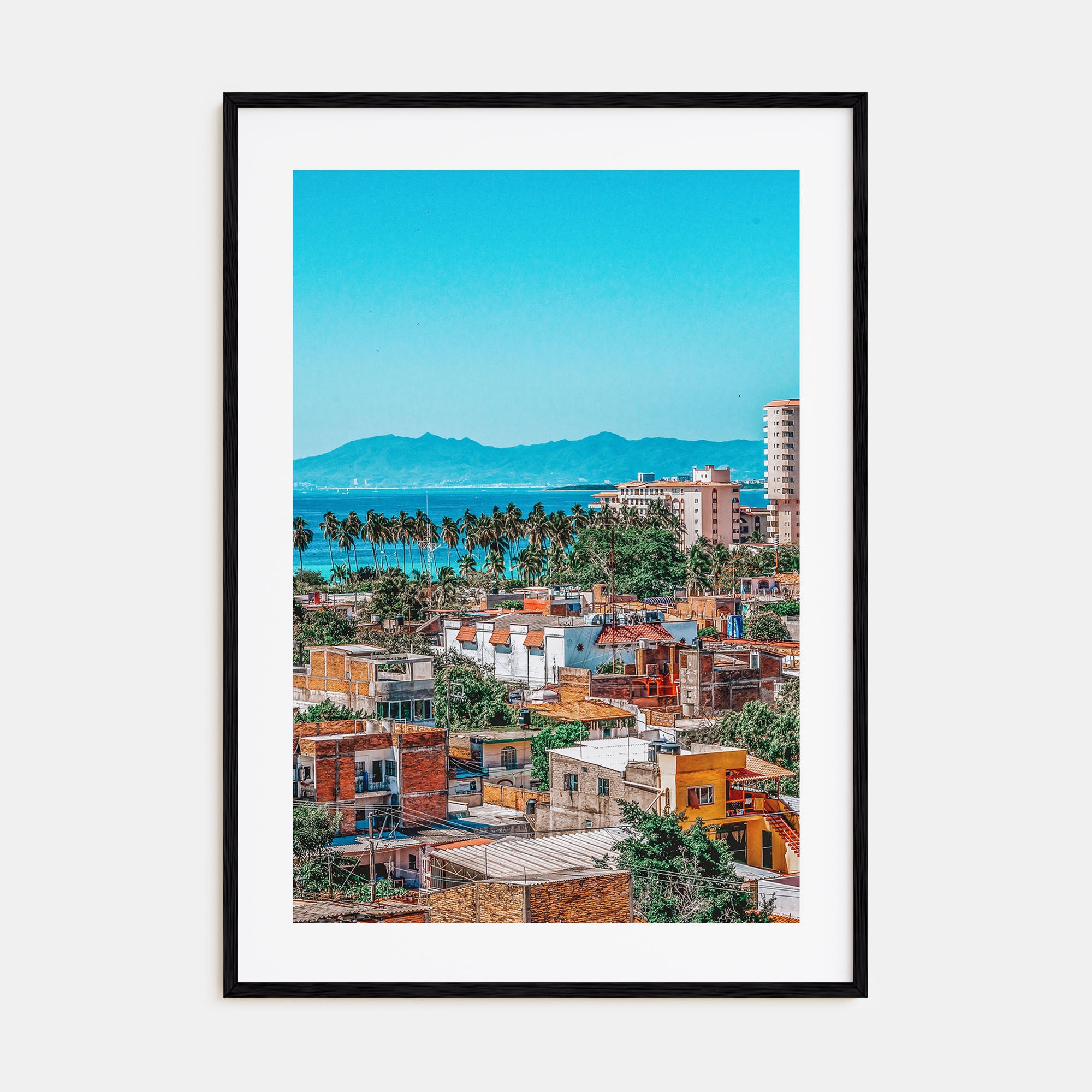 Puerto Vallarta Photo Color Poster
