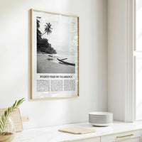 Puerto Viejo de Talamanca Print Black and White, Puerto Viejo de Talamanca Wall Art, Puerto Viejo de Talamanca Poster, Talamanca, Costa Rica