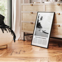 Puerto Viejo de Talamanca Print Black and White, Puerto Viejo de Talamanca Wall Art, Puerto Viejo de Talamanca Poster, Talamanca, Costa Rica