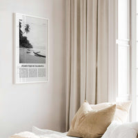 Puerto Viejo de Talamanca Print Black and White, Puerto Viejo de Talamanca Wall Art, Puerto Viejo de Talamanca Poster, Talamanca, Costa Rica