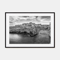 Puglia Landscape B&W Poster