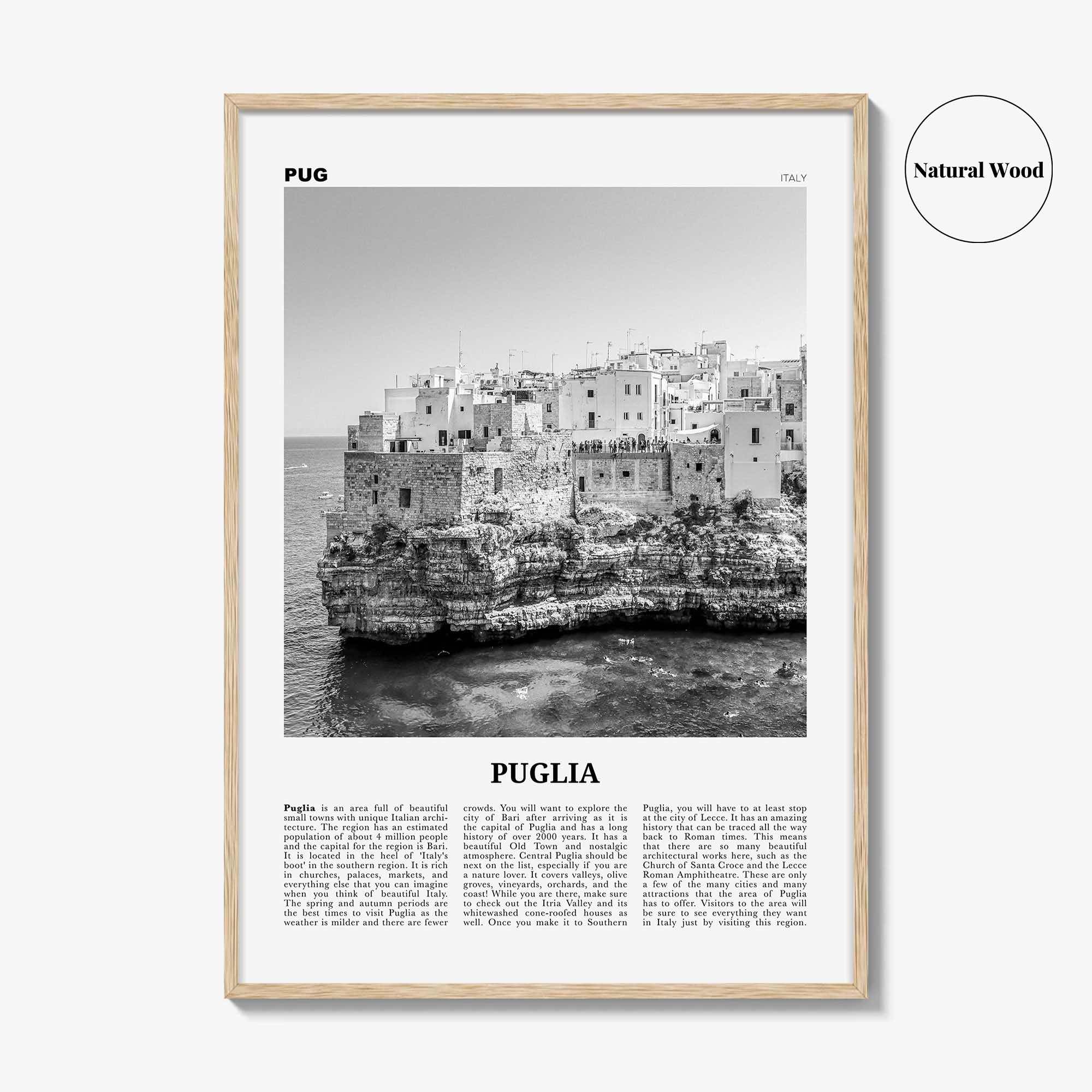 Puglia Print Black and White, Puglia Wall Art, Puglia Poster, Puglia Photo, Puglia Wall Décor, Apulia, Italy, Bari