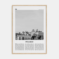 Pullman Travel B&W Poster
