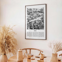 Pune Print Black and White, Pune Wall Art, Pune Poster, Pune Photo, Pune Wall Décor, Poona, India, Maharashtra