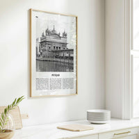Punjab Print Black and White, Punjab Wall Art, Punjab Poster, Punjab Photo, Punjab Wall Decor, India Print, India, Ludhiana Chandigarh, Asia