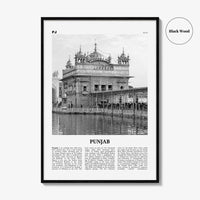 Punjab Print Black and White, Punjab Wall Art, Punjab Poster, Punjab Photo, Punjab Wall Decor, India Print, India, Ludhiana Chandigarh, Asia