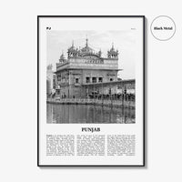 Punjab Print Black and White, Punjab Wall Art, Punjab Poster, Punjab Photo, Punjab Wall Decor, India Print, India, Ludhiana Chandigarh, Asia