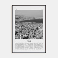 Puno Travel B&W Poster