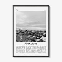 Punta Arenas Print Black and White, Punta Arenas Wall Art, Punta Arenas Poster, Punta Arenas Photo, Punta Arenas Wall Décor, Chile