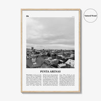 Punta Arenas Print Black and White, Punta Arenas Wall Art, Punta Arenas Poster, Punta Arenas Photo, Punta Arenas Wall Décor, Chile