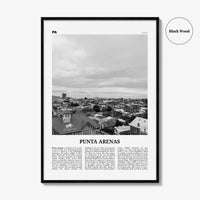 Punta Arenas Print Black and White, Punta Arenas Wall Art, Punta Arenas Poster, Punta Arenas Photo, Punta Arenas Wall Décor, Chile