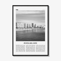 Punta Del Este Print Black and White, Punta Del Este Wall Art, Punta Del Este Poster, Punta Del Este Photo, Punta Del Este Décor, Uruguay
