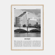 Putney Travel B&W Poster