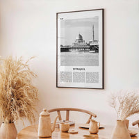 Putrajaya Print Black and White, Putrajaya Wall Art, Putrajaya Poster, Putrajaya Photo, Putrajaya Décor, Malaysia, Peninsular, Kuala Lumpur