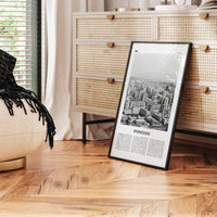 Pyongyang Print Black and White, Pyongyang Wall Art, Pyongyang Poster, Pyongyang Photo, Pyongyang Wall Décor, Pyongyang Map, North Korea