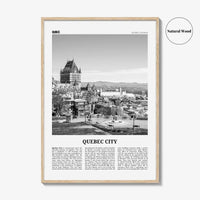 Quebec City Print Black and White No 2, Quebec City Wall Art, Quebec City Poster, Quebec City Photo, Québec, Canada, North America