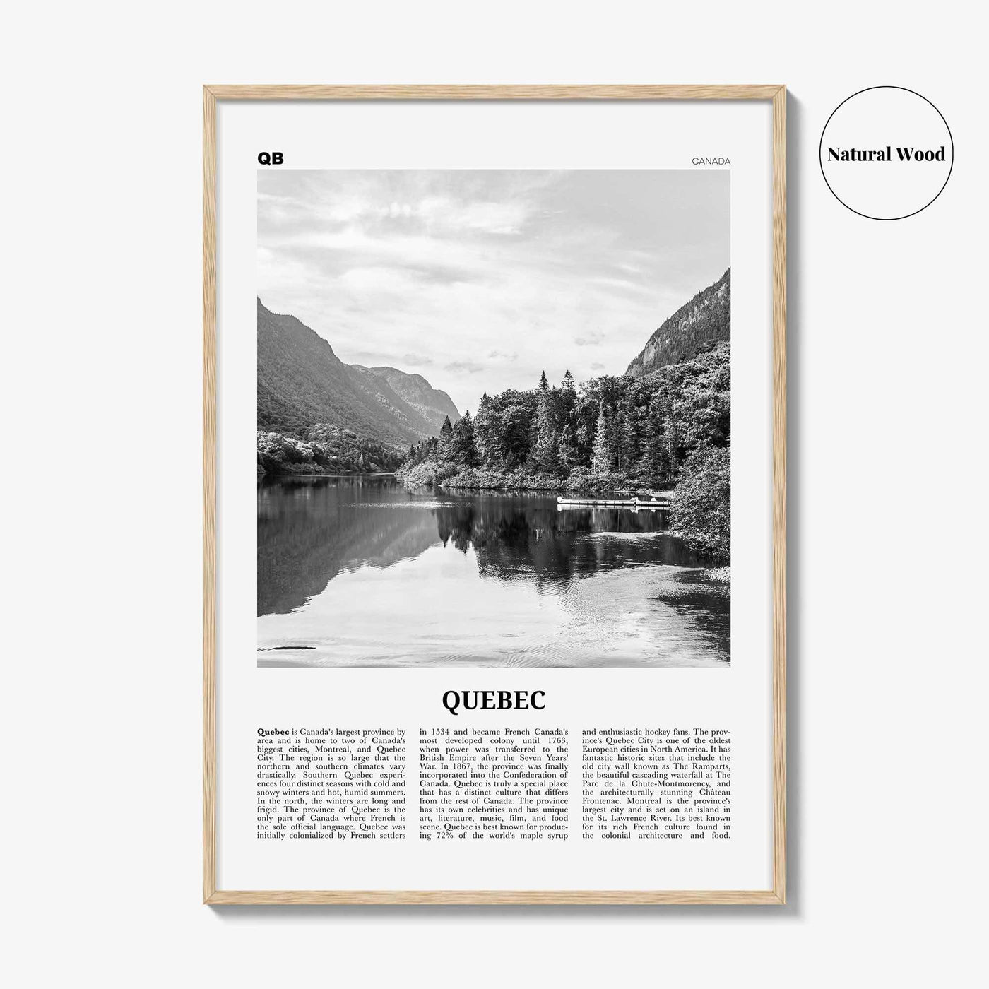 Quebec Print Black and White, Québec Print Black and White, Québec Wall Art, Québec Poster, Québec Photo, Québec Wall Décor, Montreal Canada