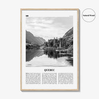 Quebec Print Black and White, Québec Print Black and White, Québec Wall Art, Québec Poster, Québec Photo, Québec Wall Décor, Montreal Canada