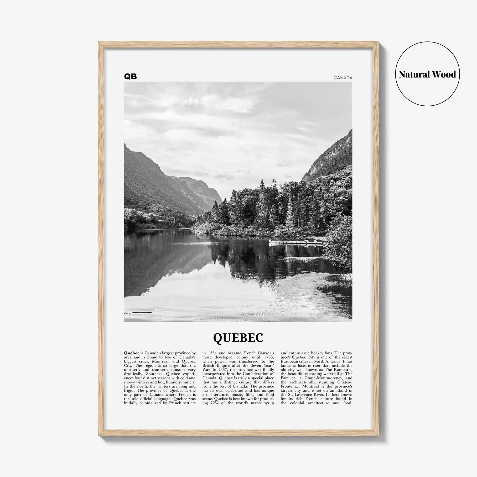 Quebec Print Black and White, Québec Print Black and White, Québec Wall Art, Québec Poster, Québec Photo, Québec Wall Décor, Montreal Canada