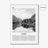 Quebec Print Black and White, Québec Print Black and White, Québec Wall Art, Québec Poster, Québec Photo, Québec Wall Décor, Montreal Canada