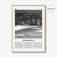 Quebradillas Print Black and White, Quebradillas Wall Art, Quebradillas Poster, Quebradillas Photo, Quebradillas Décor, Quebradillas Map