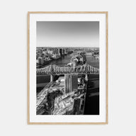 Queens, New York Photo B&W Poster