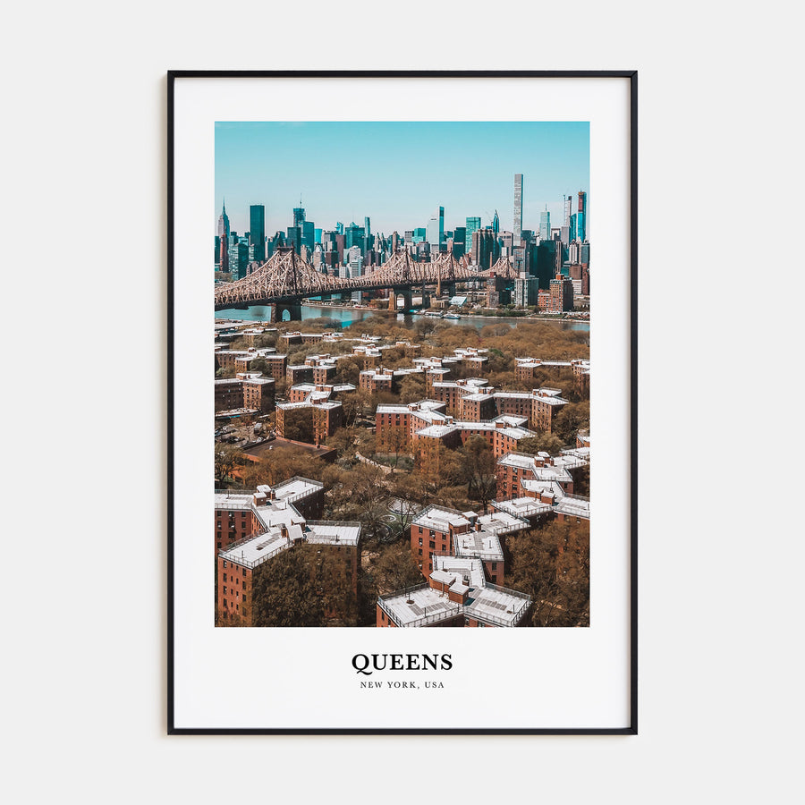 Queens, New York Portrait Color Poster