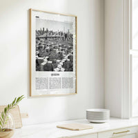 Queens Print Black and White New York No 1, Queens Wall Art, Queens Poster, Queens Photo, Queens Wall Decor, New York, USA, United States