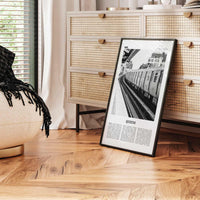 Queens Print Black and White New York No 3, Queens Wall Art, Queens Poster, Queens Photo, Queens Wall Decor, USA, United States