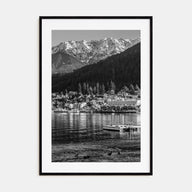Queenstown Photo B&W Poster