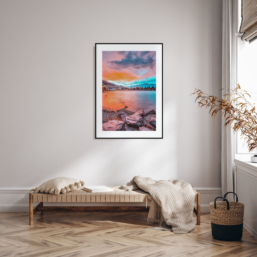 Queenstown Photo Color Poster