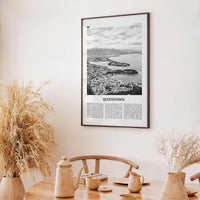 Queenstown Print Black and White, Queenstown Wall Art, Queenstown Poster, Queenstown Photo, Queenstown Wall Decor, New Zealand, Oceania
