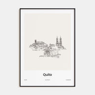 Quito Drawn Poster
