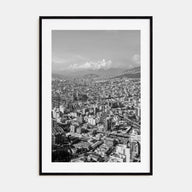 Quito Photo B&W Poster