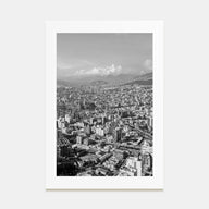 Quito Photo B&W Poster